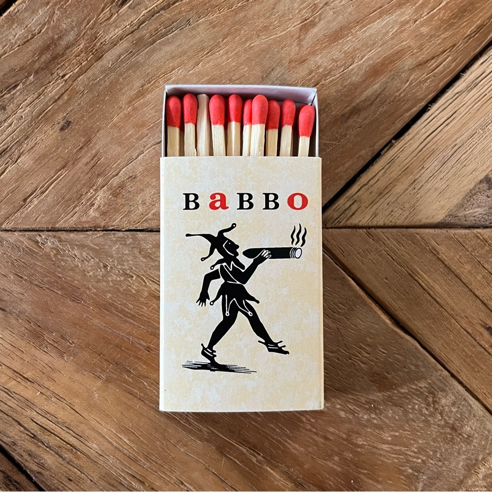 Babbo NYC Matchbook
